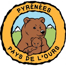Autocollant "Pyrénées, Pays de l'Ours" - version 2022