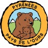 Autocollant "Pyrénées, Pays de l'Ours"