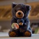 Peluche Bambou avec ourson