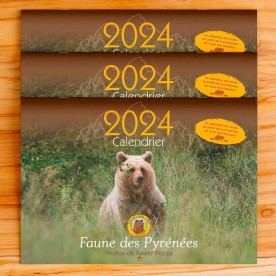 Calendrier 2024 Faune des Pyrénées