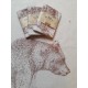 Torchon "L'Ours et le Bourdon" en coton et lin