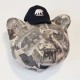 Casquette adulte "Pyrénées" et silhouette d'ours