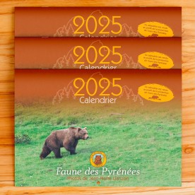 Calendrier 2025 Faune des Pyrénées