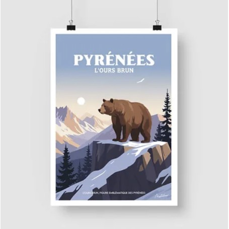 Carte - L'Ours Brun des Pyrénées