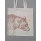 Tote Bag "Ours et bourdon"