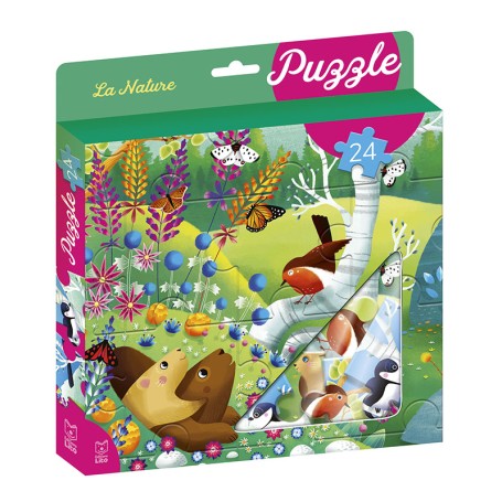 Puzzles 12 pièces - La Nature