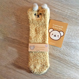 Chaussettes Douillettes Ours Miel