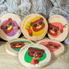 Dessous de verres (sous-bocks) Cartoons