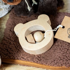 Hochet en bois "TAPTAP OURS"