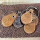 porte-clés en cuir
