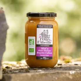 Miel de Haute-Montagne Bruyère Callune - L'ours et l'abeille