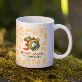 Mug céramique "30 ans du retour de l'ours