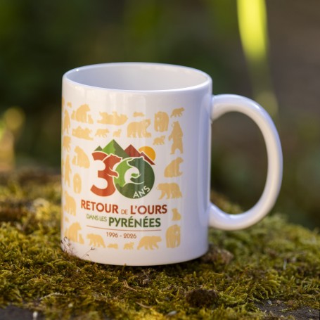 Mug céramique "30 ans du retour de l'ours