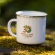 Mug en métal émaillé "30 ans du retour de l'ours"