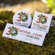 Magnet rond "30 ans du retour de l'ours"