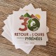 Autocollant "30 ans du retour de l'ours"